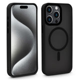 Translucent Phone Case for iPhone 15 Pro Max | Black